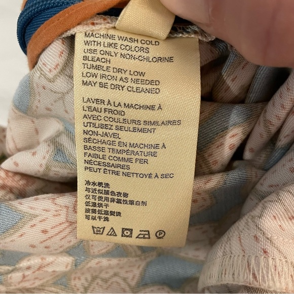 Anthropologie Georgine Skirted Floral High Waist Shorts - Picture 7 of 8